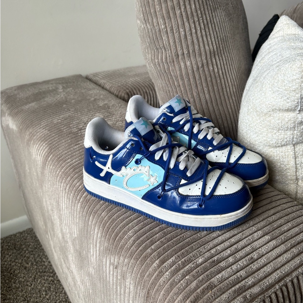 Men’s Blue and White 1 Customs